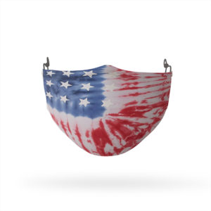 American Flag Tie Dye Reusable Cloth Face Mask