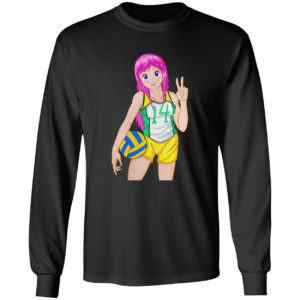 Just a Girl Who Loves Volleyball Anime &n Girls Shirt