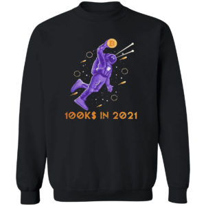 Bitcoin Laser Ray Until 100k BTC Crypto Blockchain Shirt