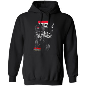 Iron maiden skull hilley the heart and soul of performance logo shirt