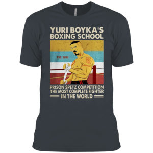 Yuri Boyka’s boxing school prison spetz competition shirt