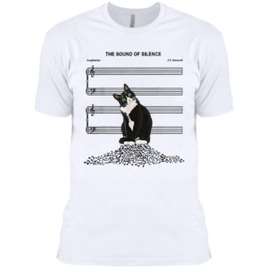 The Sound Of Silence Cat shirt