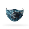 Blue Spiral Tie Dye Reusable Cloth Face Mask