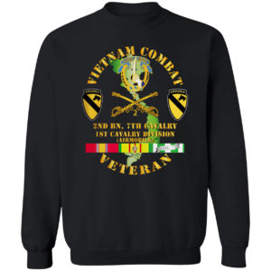 5th Cavalry Regiment Airmobile Vietnam War shirt