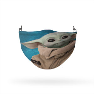 The Child Baby Yoda Cloth Reusable Cloth Face Mask
