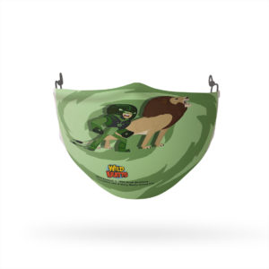 Wild Kratts Lion Power Reusable Cloth Face Mask