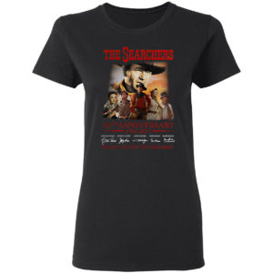 The Searchers 65th anniversary 1956-2021 thank you for the memories signatures shirt