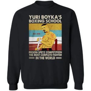 Yuri Boyka’s boxing school prison spetz competition shirt