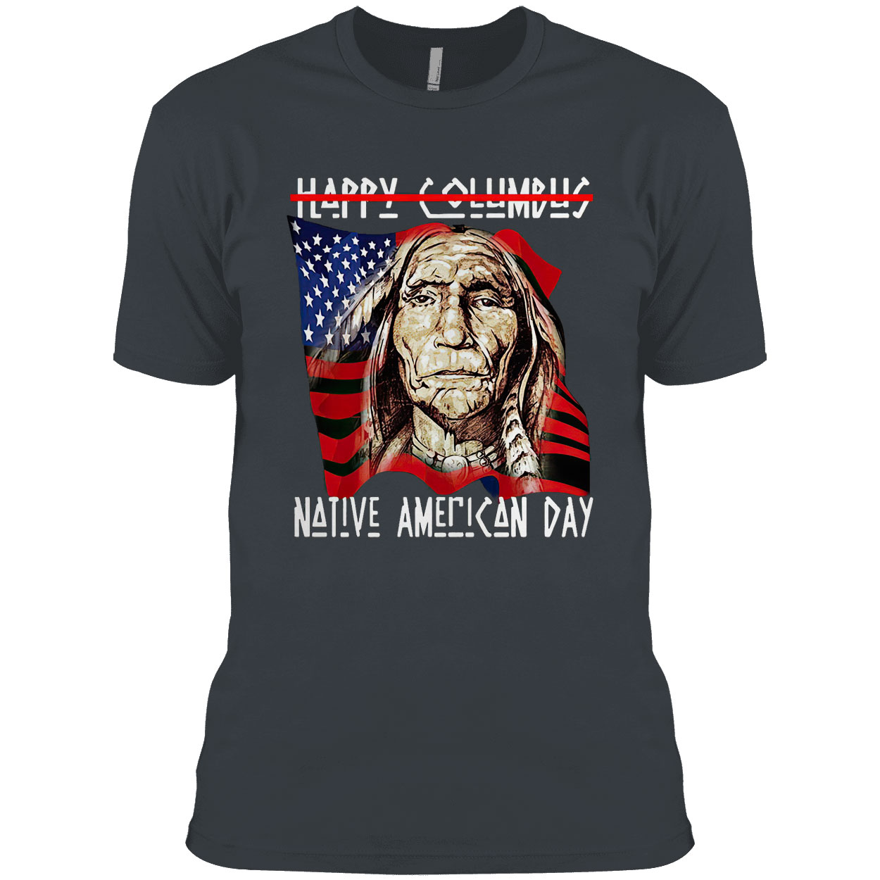 Happy columbus Native American shirt