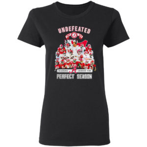 Undefeated Alabama Crimson Tide perfect season shirt