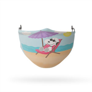 Peanuts Joe Cool Beach Breeze Reusable Cloth Face Mask