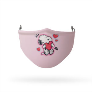 Peanuts Snoopy Heart Hug Reusable Cloth Face Mask