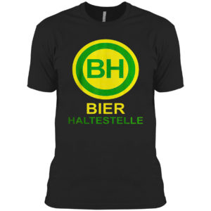 Bier haltestelle shirt