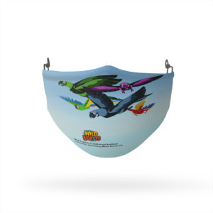 Wild Kratts Fly High Reusable Cloth Face Mask