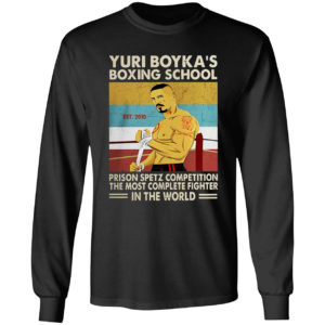 Yuri Boyka’s boxing school prison spetz competition shirt