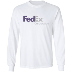 Fedex Corporation Logo Purple Shirt