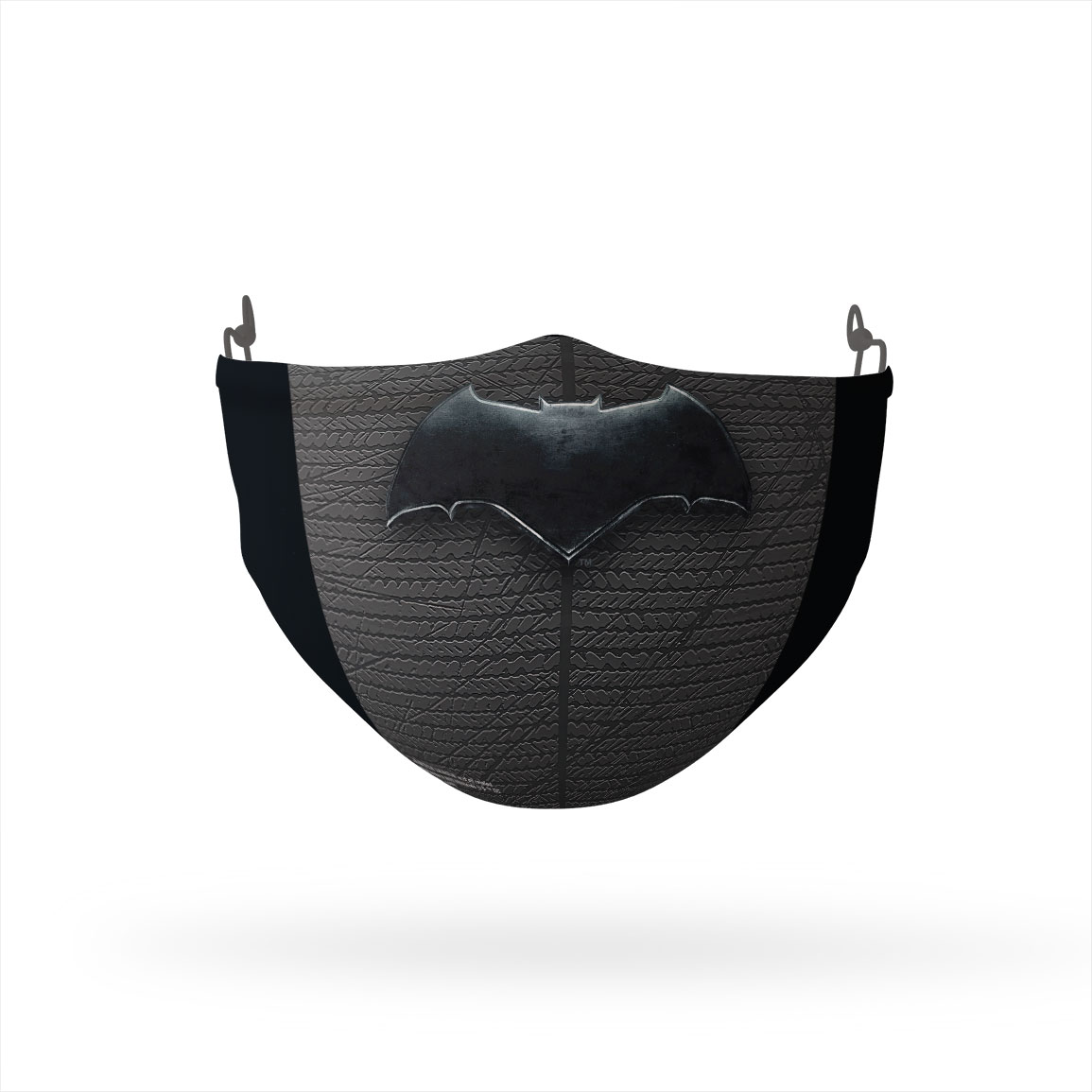 Justice League Movie Batman Chest Logo Reusable Cloth Face Mask Justice League Movie Batman Chest Logo Reusable Cloth Face Mask
