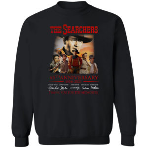 The Searchers 65th anniversary 1956-2021 thank you for the memories signatures shirt