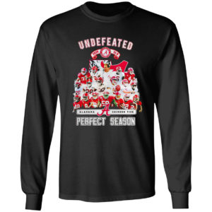 Undefeated Alabama Crimson Tide perfect season shirt