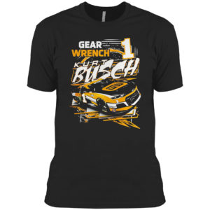 Kurt Busch Checkered Flag Slingshot Graphic Shirt