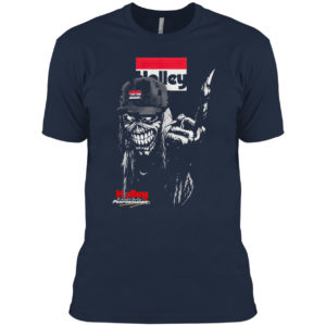 Iron maiden skull hilley the heart and soul of performance logo shirt