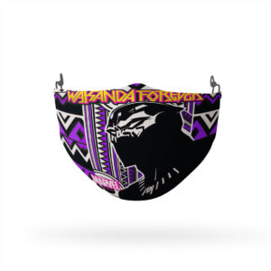 Black Panther Wakanda Forever Reusable Cloth Face Mask