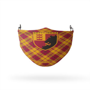 Harry Potter Gryffindor Plaid Reusable Cloth Face Mask
