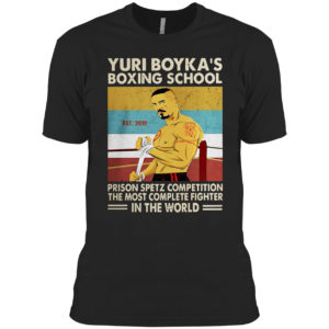 Yuri Boyka’s boxing school prison spetz competition shirt