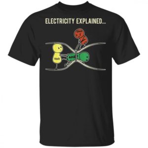 Funny Electricity Explained Shirt