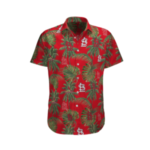 St. Louis Cardinals Tropical Palm Tree Hawaii Shirt, Shorts