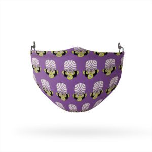 Powerpuff Girls Mojo Jojo Head Pattern Reusable Cloth Face Mask