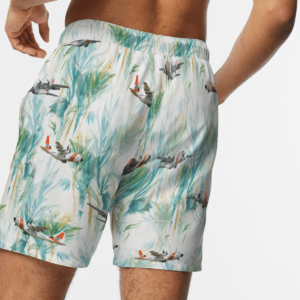 US Coast Guard HC-130 Hercules Hawaiian Beach Shirt, Shorts