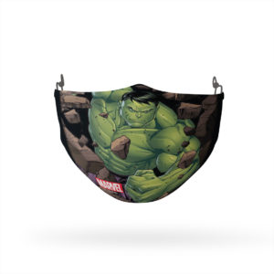 Hulk Smashing Through Reusable Cloth Face Mask