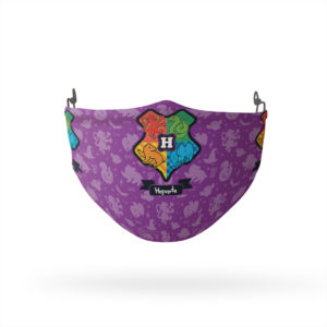 Harry Potter Cartoony Hogwarts Logo Reusable Cloth Face Mask