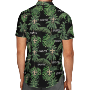 New Orleans Saints Tropical Palm Tree Hawaii Shirt, Shorts