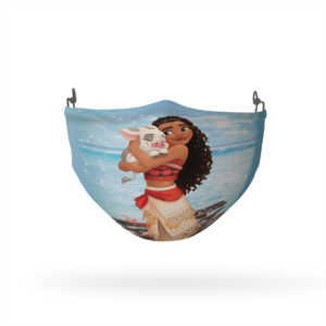 Disney Princess Moana And Pua Reusable Cloth Face Mask