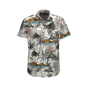 United States Army Mil Mi-24 Hawaiian Beach Shirt, Shorts