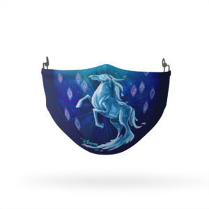 Frozen Force of Nature Water Reusable Cloth Face Mask