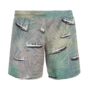 Beechcraft T-6 Texan II Hawaiian Beach Shirt, Shorts