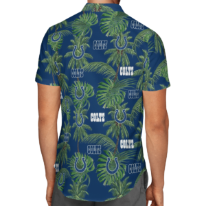 Indianapolis Colts Tropical Palm Tree Hawaii Shirt, Shorts