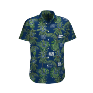 Indianapolis Colts Tropical Palm Tree Hawaii Shirt, Shorts