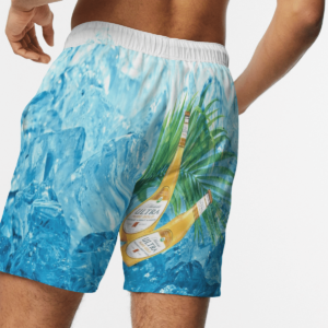 Michelob ULTRA Bear Hawaiian Beach Shirt, Shorts