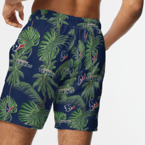 Houston Texans Tropical Palm Tree Hawaii Shirt, Shorts