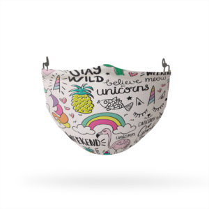 Weekend Fun Pattern Reusable Cloth Face Mask