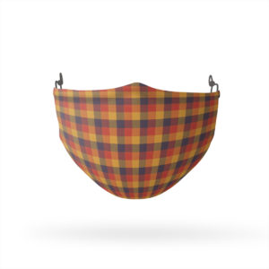Autumn Plaid Reusable Cloth Face Mask
