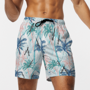 US Army M16 Rifle Hawaiian Beach Shirt, Shorts
