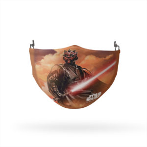 Star Wars Darth Maul Painting Reusable Cloth Face Mask