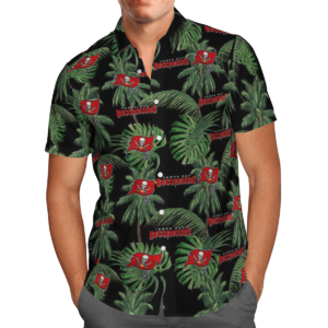 Tampa Bay Buccaneers Tropical Palm Tree Hawaii Shirt, Shorts