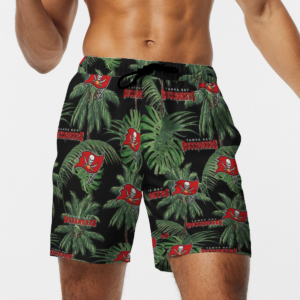 Tampa Bay Buccaneers Tropical Palm Tree Hawaii Shirt, Shorts