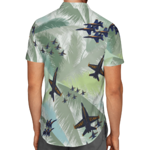 US Blue Angels USN Hawaiian Beach Shirt, Shorts